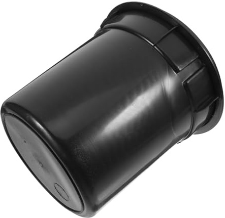 FIXOSHEE Trash Can Liner Collapsible Trash Bathroom Trashcan with Lid Bathroom Garbage Can with Lid Dual Compartment Portable Automatic Pp Black