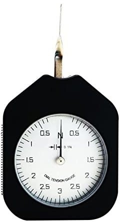 Dispositivo de medición de fuerza digital, Indicador de tensión del dial Medidor de fuerza Indicador único Presión de tensión portátil(5N)