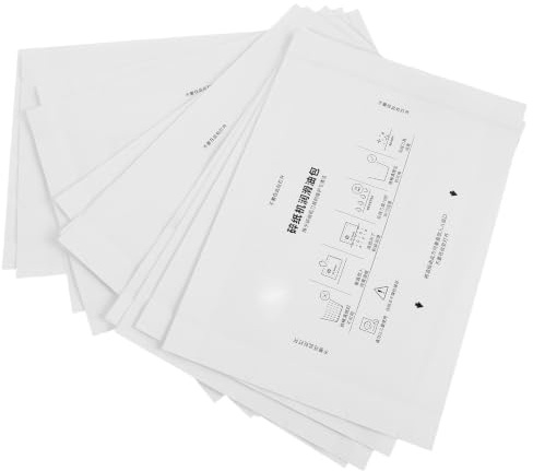 BESTOYARD Paper Shredder Oil Sheets Blade and Cleaning 12pcs White Paper Material for Crosscut and Fine Cut Machines Essential for Home and Commercial Use