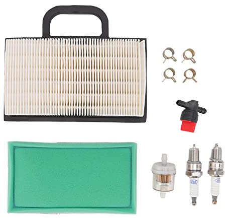 Set di Filtri dell'Aria per Tosaerba, Parti di Ricambio per Trattorini per Tosaerba, Filtro dell'Aria per Tosaerba-499486S 499486 698754 691007 695667, Prefiltro-273638s 273638