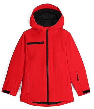 Spyder Chaqueta de esquí Nederland con aislamiento para niños, Volcano, 10
