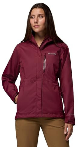 Columbia Pouring Adventure III Chaqueta, Construcción Impermeable, Facilidad Transpirable, Comodidad Ajustable, Facilidad de Empaque - Mujer