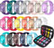 18 Pack Band kompatibel mit Apple Watch Armband 40mm 41mm 38mm 42mm 44mm 45mm 46mm 49mm für Frauen Männer,Silikon Band mit Watch Band Aufbewahrungshülle für iWatch Ultra Series10 9 8 7 6 5 4 3 2 SE