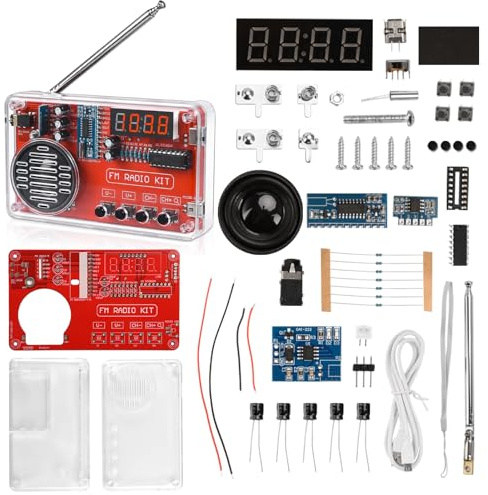 Kit de soudure et électronique DIY - Radio numérique - Affichage et charge - Formation scolaire