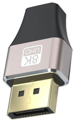 Adaptador de extensión DisplayPort macho a Mini DisplayPort hembra, soporte de resolución 8K