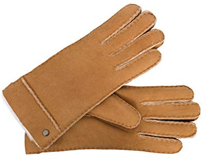 Roeckl Lammfellhandschuhe beige Gr. 7,5