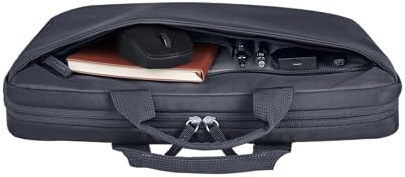 HP Everyday 14 Odyssey, Valigetta a tracolla per Notebook fino a 14” e Tablet, con Tasche e Divisori Interni Imbottiti, Dotata di Cover Impermeabile, Realizzata con Materiale Riciclato, Odyssey Gray