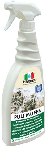 MARBEC PULI MUFFE 750ML Detergente iginizzante per la rimozione di macchie e annerimenti