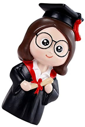 Garneck Decoración para Tarta De Doctor Baking Adorno De Muñeca De Doctor para Pasteles para Fiesta De Graduación Escultura De Muñeca De Dibujos Animados Suministros para Fiestas De