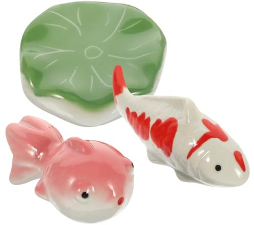 INOOMP 3 Stück Schwimmkugel aus Keramik Handgemachte Aquarium Dekoration Keramik Dekoration für Aquarium Quallenlampe Schwimmende Pflanzenringe für Aquarien Luft kunstpflanze essstäbchen