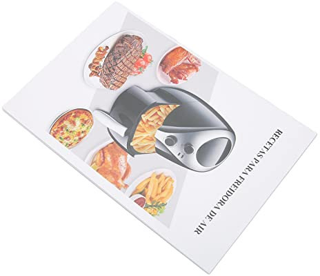 TIKATARER Libro di della Friggitrice per Aria, Ricette di Friggitrici Air Fryer Ricetta Libro di Cottura 32 Ricette Immagini Color Fryer Cook Book per Principianti e Utenti Avanzati