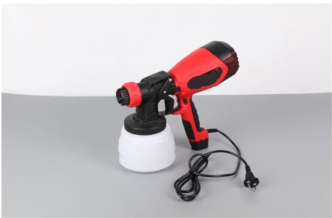 Pistola a Spruzzo, Pistola a spruzzo elettrica portatile for vernice al lattice e disinfettante, spruzzatore a base d'acqua for uso domestico(700W)