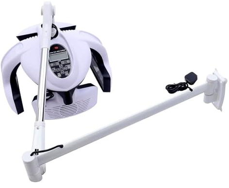 Sunseota Secador de Cabello de Pared/Vertical para Hotel con 5 Discos Calentadores, Brazo de Pared Ajustable, secador eléctrico de Alta Potencia 1500W, máquina de Secado y Permanente 220V-Hanging