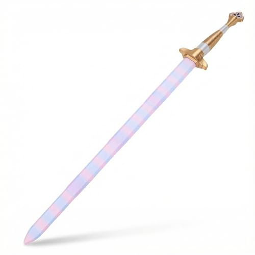 ciciglow Spada di Scena per Costume Cosplay, Arma di Scena Viola Stampata in 3D, Giocattolo Spada Anime Retrattile, Accessorio per Costume da Festival per Giochi di Ruolo