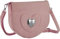 dressforfun 900650 Damen Trachten Handtasche mit Herz Motiv, Schicke Trachtenhandtasche in Wildlederoptik (Rosa | Nr. 303263)