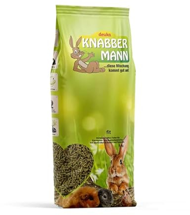 Deuka Knabbermann fit 2 x 5 kg Zwergkaninchen Meerschweinchen Nager