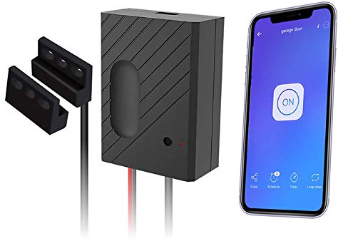 Newgoal Télécommande vocale sans Fil avec ouvre-Porte de Garage WiFi Smart Home avec Application eWelink, Compatible avec Alexa, Google Home, Nest et IFTTT