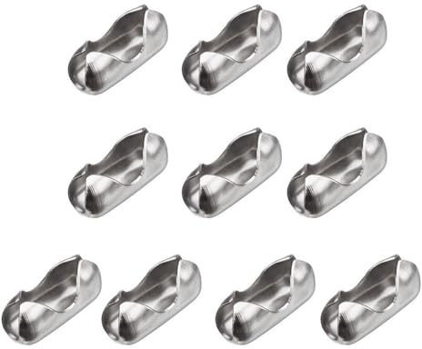 Chaîne de rideau en métal pour rideaux - Traitements de fenêtre - Quincaillerie de fenêtre - Accessoire pour store de maison