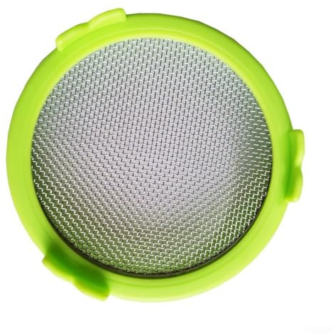 Eawfgtuw Kit de tapa para germinación con pantalla de malla de acero inoxidable para cultivar brotes y microverduras en tarros de conserva de boca ancha, cubierta de germinación y brotes de frijoles