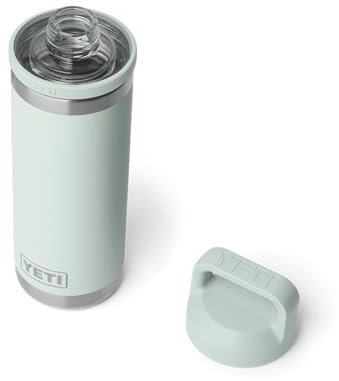 YETI Rambler Bottle Chug, Vaccum Insulated Stainless Steel Bottle with Leakproof Chug Cap, Ridgeline, 18 oz (532 ml)