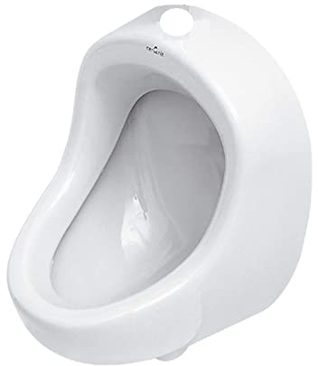 Urinal Zulauf Oben Weiß Modern Hochwertig Keramik Pinkelbecken senkrecht Pissoir PRÄSIDENT