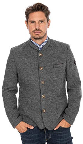 Stockerpoint Hombre Jacke Wolfgang2 Trachtenjacken Not Applicable, Gris (Gr Gr), X-Small (Talla del Fabricante: 46)