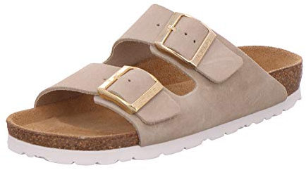 Rohde ALBA Damen, Frauen, Pantoletten, Slipper,Slides,Sandalen,Sommerschuhe,Freizeitschuhe,Slipper,Slides,Slip-ons,Clogs,Elfenbein,41 EU