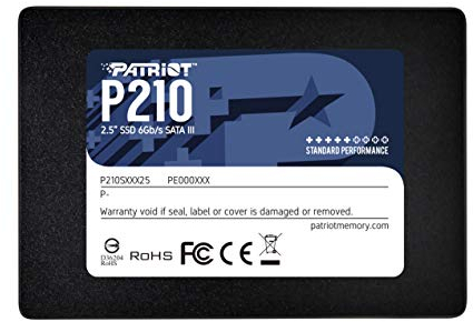 Patriot P210 SSD 256Go SATA III Disque Solide Interne 2.5 - P210S256G25