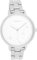 Oozoo Timepieces Damen Uhr in Silber Weiß| Armbanduhr Damen mit Edelstahlarmband | Hochwertige Uhr für Frauen| Edle Analog Damenuhr in rund C11120