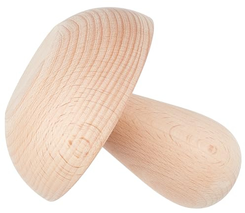 BENECREAT verktyg för keramiklera, burlywood keramisk lera med utbytbart handtag för gör-det-själv-skålar, tallrik, disk, pressform, konsttillverkning, 11,5 cm lång