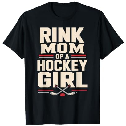 Regalo para mamá de Hockey para niñas Camiseta