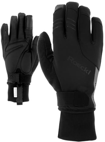 Roeckl Villach 2 Winter Fahrrad Handschuhe lang schwarz 2023: Größe: 8.5