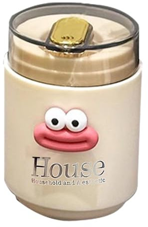 Moreeulsi Distributeur automatique de -dents, distributeur automatique de -dents,Porte--dents automatique en forme de bouche amusante | Récipient créatif et mignon pour -dents, pot distributeur de