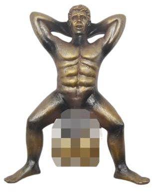 Türklopfer für Herren, kreativ, lustig, Torklopfer, zum Aufhängen, Türklingel-Anhänger, Klopfdekoration, Tür- und Wandzubehör，türklopfer，türglocke