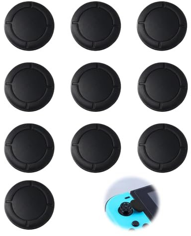 10 Piezas de Tapas de Silicona para Joystick, Cubiertas de Agarre Antideslizantes para Controlador, Mejora la Experiencia de Juego, Instalación Fácil para Consolas de Videojuegos
