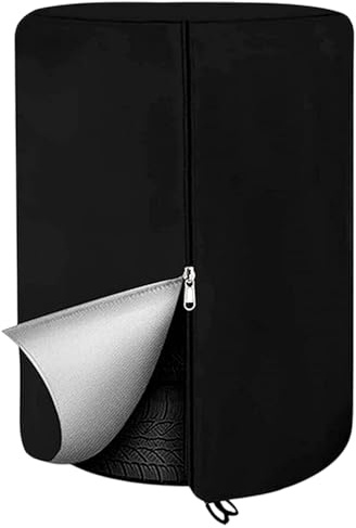Housse de pneu étanche - 32 enjoliveurs de roue de secours, sac de rangement extérieur lourd, capacité support | Universel pour voitures camions remorques véhicules camping voyage garage