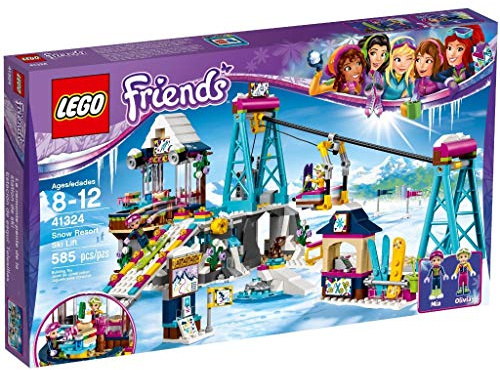 LEGO UK 41324 Snow Resort Ski Lift Construction Toy
