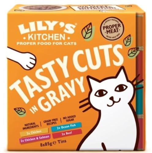 Lily's Kitchen Cat Tasty Cuts In Gravy 8 X 85g
