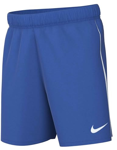 Nike Knit Soccer Shorts Y Nk DF Lge Knit III Short K, Royal Blue/White/White, DR0968-463, S