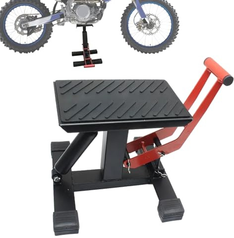 Gato de tijera para motocicleta, gatos de elevación de tijera, soporte de elevación, soporte de elevación de tractor de reparación, gato elevador de capacidad de motocicleta de 1200 libras, soporte de