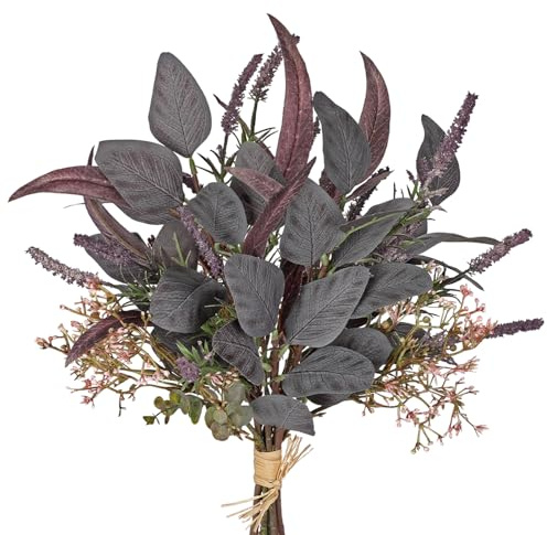 Arborus Künstliche Zweige Eukalyptus Deko 48 cm Künstlicher Blumenstrauß