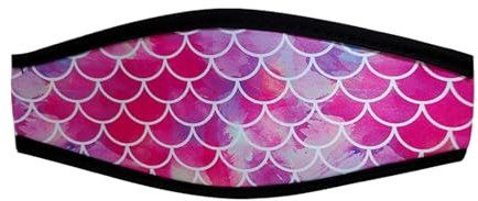 Funda de neopreno para máscara de buceo, cómoda correa protectora, 19 x 8,5 cm, funda de cuerda para gafas de natación para piscina, playa, aventuras marinas al aire libre, hot pink, Refer to