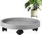 Carro De Flores Rodantes - Base De Ruedas Robusta, Bandeja De Soporte De Jardinera | Mezcla De Jardín Para Balcón, Ayuda Para Jardinería Mayor, Patio Al Aire Licenciado De Jardineras Pesadas