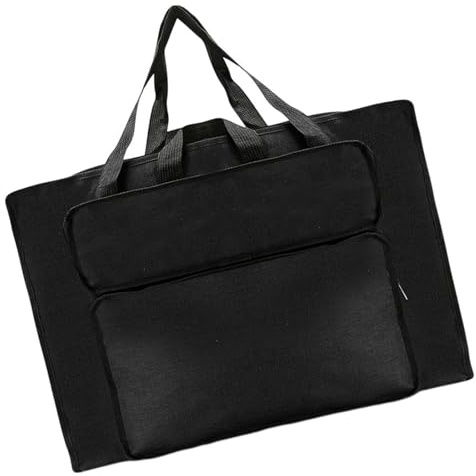 Mirweon Borsa da disegno per pittura Cartella artistica con manico Borsa per il trasporto dell'artista per opere d'arte Poster Disegno Tela Artista Caso