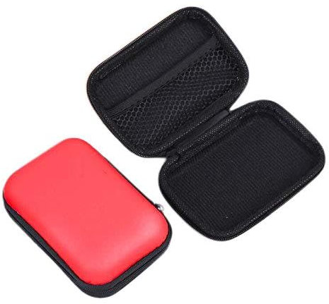 Premium Quality Compact Digital Hard Camera Case Shell hard case with foam Cover Bag Box | for Sony, Cannon, Samsung, Fujifilm, Olympus, Panasonic, Kodak, Casio, Nikon Camera Next Day Dispatch (Red)