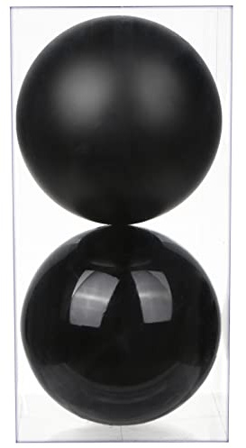 Ø 15CM Weihnachtskugeln Kunststoff 2 Stücke Große Christbaumkugeln Weihnachtsdeko Bruchfest Ornamente Weihnachtsbaumschmuck für Weihnachtsbaum Christbaumkugeln Weihnachtsdekoration Kugeln