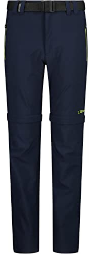 CMP - Stretch-Zip-off-Hose für Kinder, B. Blau-Limettengrün, 164