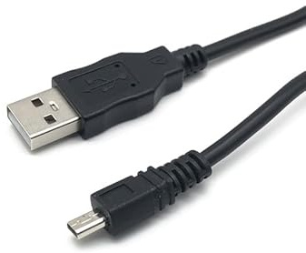 T-ProTek Kamera USB Kabel Datenkabel Ladekabel kompatibel für Sony Alpha DSLR-A330 A350 A700 A900