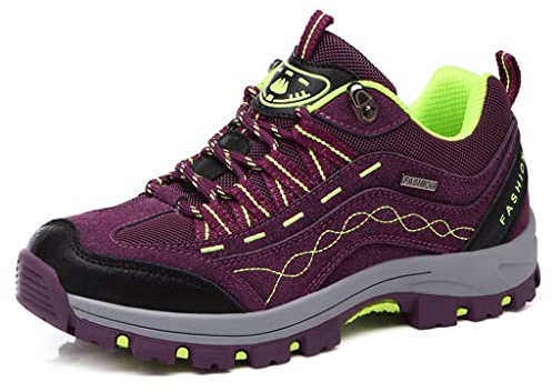 Scarpe da Escursionismo da Donna Stivaletti da Trekking Traspiranti Antiscivolo per Esterni