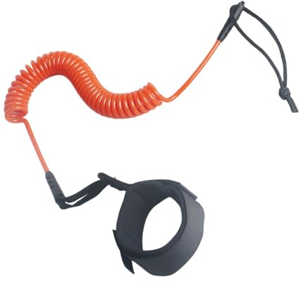 Leash da Stand Up Paddleboard a Caviglia | Corda Elastica di Sicurezza per la Gamba da Tavola da Surf | Leash di Ricambio per Paddleboard | Per Uomini Adulti Giovani Adolescenti Principianti Hobbisti